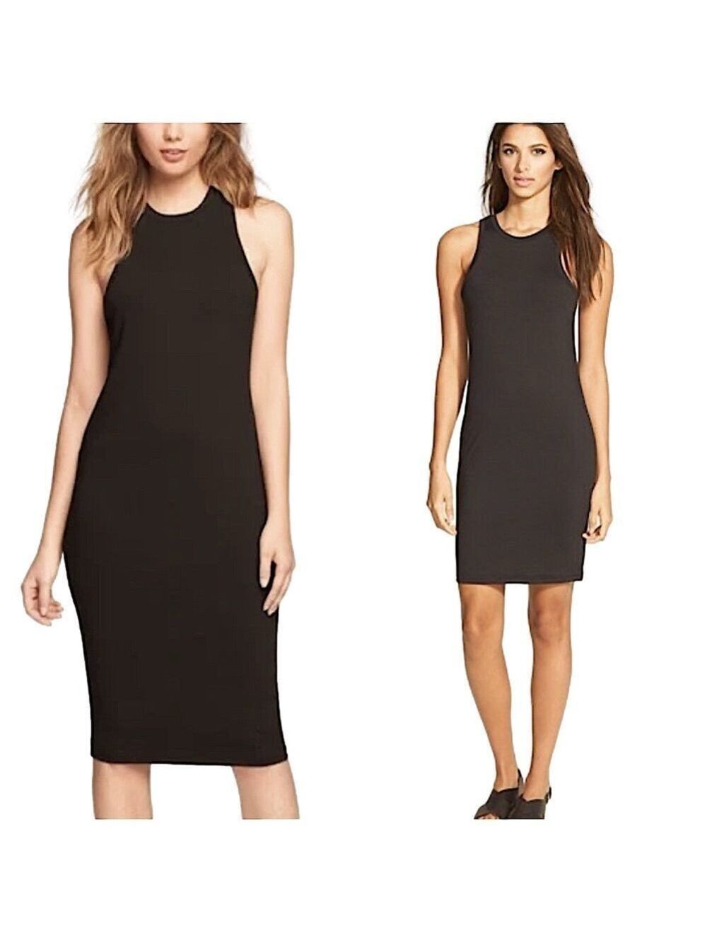 LEITH {Anthropologie} Ruched Side Midi Dress